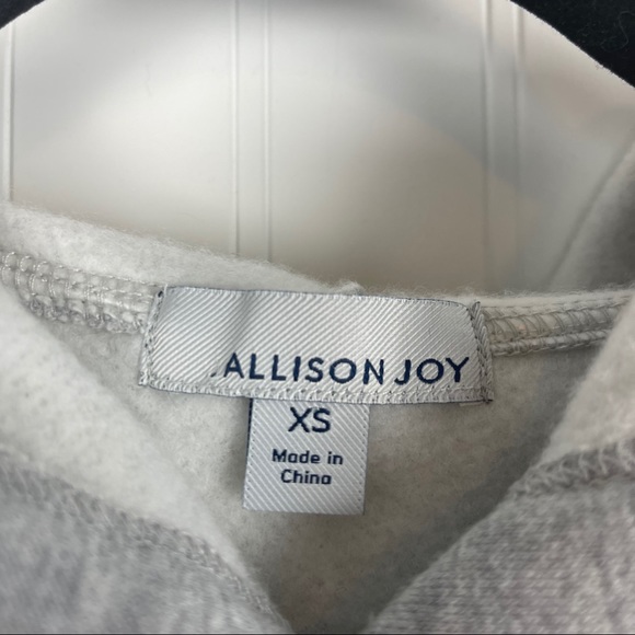 ALLISON JOY Eva Gray Puff Sleeved Hoodie - Picture 5 of 7